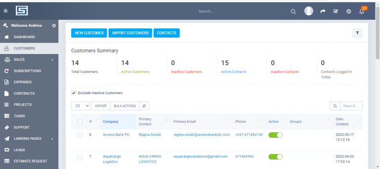Customer Overview